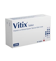 Vitix Takviye Edici Gıda 30 Tablet