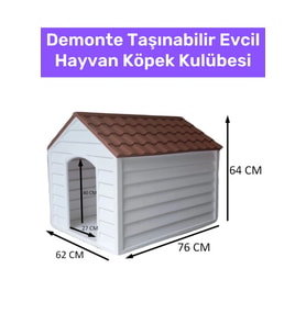 #KöpekKulübesi Portatif Demonte Kolay Kurulum Taşınabilir Bahçe Ev Yazlık Köpek Kulübesi