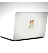 Kuşlar Minimal Laptop Sticker 13 İnch (34X24CM)