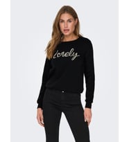 Only Onlamy Life L/S Kadın Sweatshirt (Siyah)