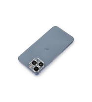 Apple İphone 12 Pro Max Metal Kamera Lens Koruma Cam - Gümüş