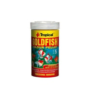 Tropical Goldfish Colour Pellet Size S 250ml/110Gr Skt: 06/2028