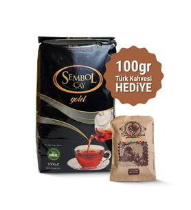 Sembol Gold Çay 1000 gr (Türk Kahvesi Hediyeli 100g)
