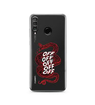Huawei P30 Lite Uyumlu Baskılı Yumuşak Silikon Şeffaf Telefon Kılıfı