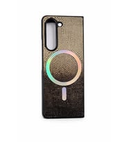 Samsung Z Fold 6 Kılıf Diamont MagSafe Hologramlı Telefon Kılıfı