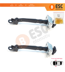 Nissan Micra MK5 K14 2016-2023 80430-5FA0A İçin 2 Adet Ön Sağ VE Sol Kapı Gergisi