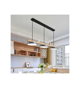 Modern Led Wood Avize
