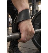 Kişileştirilebilir Hakiki Deri Lifting Strap Fitnes Ağırlık Kayışı
