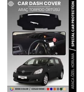 TOYOTA VERSO (2009-2018) Torpido Örtüsü Ön Göğüs Koruma Tam Uyum Kolay Montaj