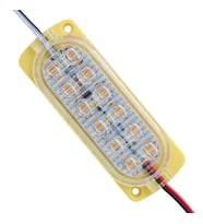 Parlak Yanıp Sönen Sarı 24 Volt 1.2 Watt 2835 Modül Led