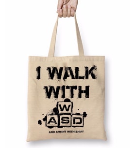 I Walk With Bez Çanta Uzun Saplı