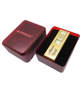 Ardeur® Royal Gold İsme Özel Çakmak Hediyelik Çakmak