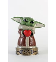 YaspeCraft Baby Yoda Figürü - Kalpli Star Wars Grogu - The Mandalorian