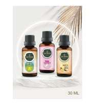 Relax + Pudra + Vanilya ( Oda Kokusu Aroma Terapi Buhurdanlık / Difüzör Yağı ) 3 Adet x 30 ML