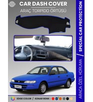 TOYOTA COROLLA E100 (1991-1995) Torpido Örtüsü Ön Göğüs Koruma Araca Özel Çatlamayı Önler Kaymaz