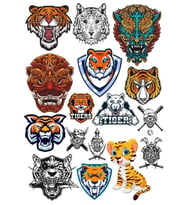 Aslan Lions Sticker Set-2 15 Parça Telefon, Tablet, Defter, Laptop Sticker