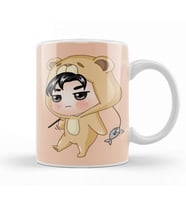 Yuri On Ice Otabek As A Cute Bear Kupa Bardak Porselen