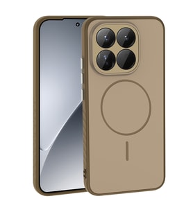 Xiaomi 15T Uyumlu Kılıf M-safe Şarj Özellikli Zore Tea Kapak