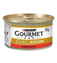 Gourmet Gold Kıyılmış Sığır Etli Kedi Konservesi 85 Gr
