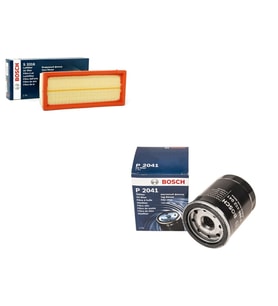 Bosch Filtre Bakım Seti Fiat Panda 1.2 60 Beygir 2004-2011 Hava + Yağ filtre