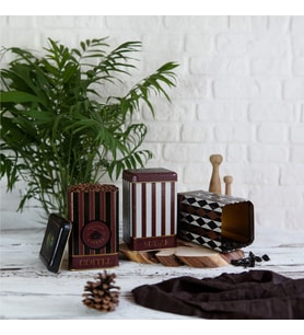 Kare Saklama Kabı 105x105x160 3 lü Set