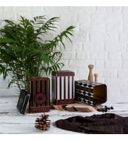 Kare Saklama Kabı 105x105x160 3 lü Set