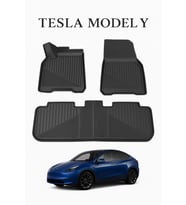 Tesla Model Y / Tesla Juniper Uyumlu 3D Oto Paspas Premium