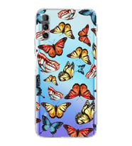 PrintiFy Huawei P Smart Pro ile Uyumlu Water Color 2  Kamera Korumalı Şeffaf  Kılıf