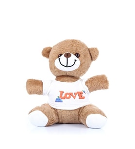 Love Tişörtlü Peluş Ayıcık