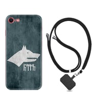Apple iPhone 5 6 7 8 Plus Se XR Kılıf Boyun Askılı Silikon Göktürk 2 1411