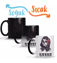 Queen Sihirli Kupa Bardak Porselen