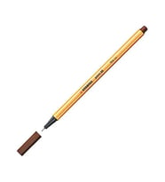 İnce Keçe Uçlu Kalem 0.4 Mm - Kahverengi