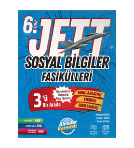 Ünlüler Karması 6 Sınıf Jett Sosyal Bilgiler Fasikülleri