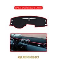 DACIA DUSTER 2018-2022TORPİDO KORUMA HALISI KIRMIZI KENAR