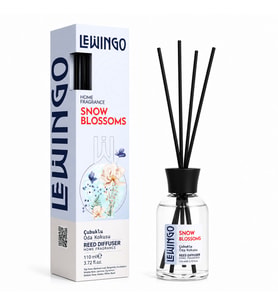 Snow Blossoms Bambu Çubuklu Oda Kokusu - 110 ml - Cam Şişe