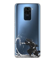 Xiaomi Redmi NOTE 9 Uyumlu Vagabond Tasarımlı Şeffaf Telefon Kılıfı