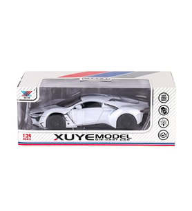 K240A11 Metal Çek Bırak Işıklı Ve Müzikli Araba-Canem Oyuncak