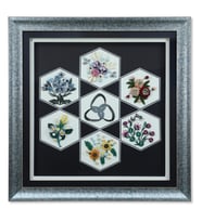 e38 EL İŞÇİLİĞİ KAĞIT TELKARİ TABLO 88 * 88 cm - 4477