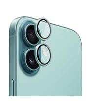 Microsonic Apple iPhone 16 Plus Tekli Kamera Lens Koruma Camı Yeşil (Yeşil)