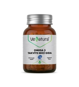 VeNatura Omega 3 Trigliserid Form 60 Yumuşak Kapsül