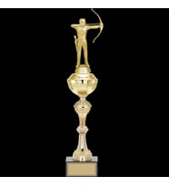 ODAK KUPA - Figürlü Kupalar - Okçu Figürlü Kupalar FG-061 B - 48 cm