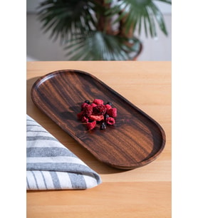 Akasya Oval Sunum Tabak - 30 cm