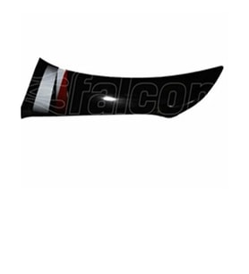 Dış Dizlik Sol Siyah E Bıke Cup Modeller Falcon Orj.