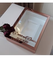 25X35 ROSEGOLD LEDLİ FOTOĞRAF BÖLÜMLÜ ANI ÇERÇEVESİ- NİŞAN SÖZ GÜLLERİNİZ İÇİN ÇERÇEVELER