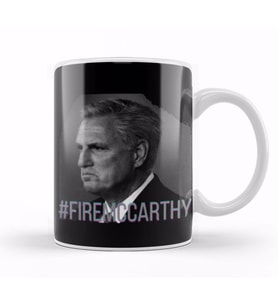 FireMcCarthy Kupa Bardak Porselen