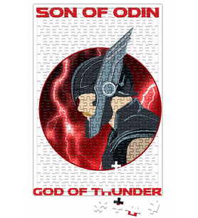 God of Thunder Puzzle 240 Parça Yapboz