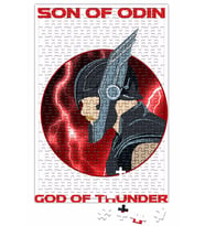 God of Thunder Puzzle 240 Parça Yapboz
