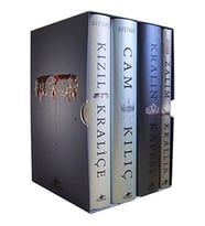 Kızıl Kraliçe Serisi (Özel Kutulu Set) Ciltli (Krem)