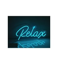 Neon LED Işık, Renkli ve Parlak Dekoratif Aydınlatma (Krem)