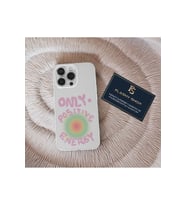 Huawei P20 Lite Uyumlu Only Positive Energy Tasarımlı Şeffaf Kılıf